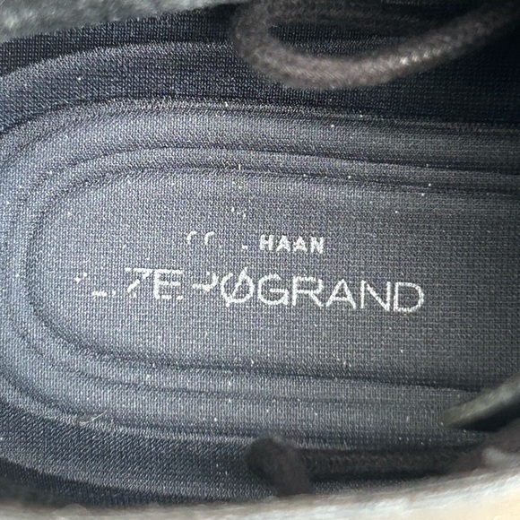 Cole Haan Men\'s 2.ZEROGRAND Black Leather Lightweight Size 12 Chukka Boot E8